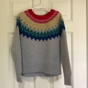 Gymboree Size 7-8 Fair Isle Sweater